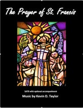 The Prayer of St. Francis SATB choral sheet music cover